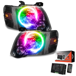 Ford Explorer Sport Trac Headlight Assemblies - ORACLE Lighting - ColorSHIFT 2.0 - `08-`10